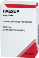 HAESUP spag.Peka Suppositorien