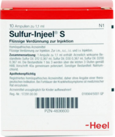 SULFUR INJEEL S Ampullen