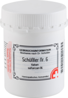 SCHÜSSLER NR.6 Kalium sulfuricum D 6 Tabletten